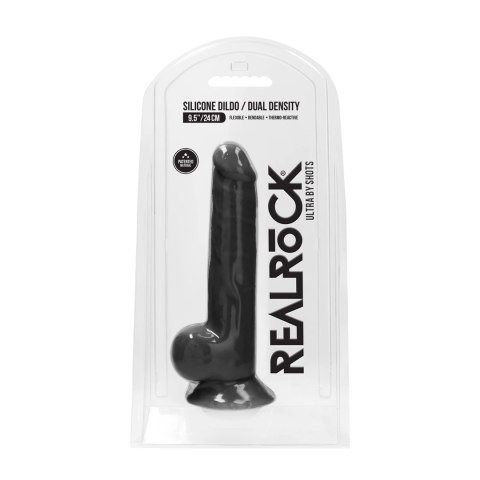 RealRock - Silikonowe dildo z jądrami 24 cm RealRock - Silikonowe dildo z jądrami 24 cm
