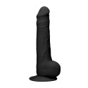RealRock - Silikonowe dildo z jądrami 24 cm