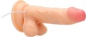 RealRock - Wibrujące realistyczne dildo z jądrami - z pilotem 15 cm