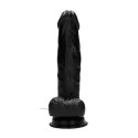 RealRock - Wibrujące realistyczne dildo z jądrami - z pilotem 20 cm