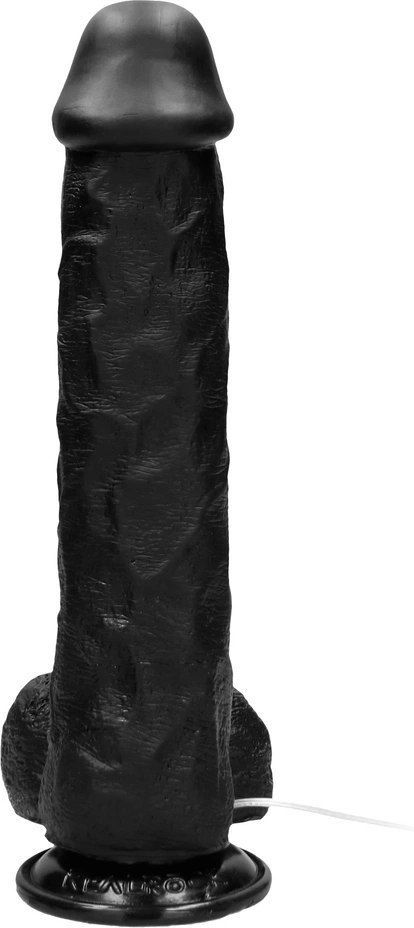 RealRock - Wibrujące realistyczne dildo z jądrami - z pilotem 28 cm RealRock - Wibrujące realistyczne dildo z jądrami - z pilotem 28 cm