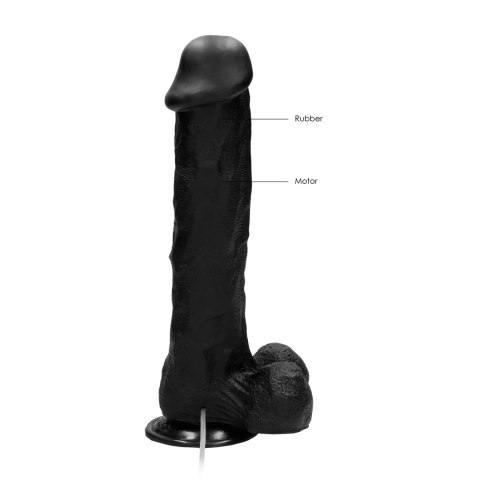 RealRock - Wibrujące realistyczne dildo z jądrami - z pilotem 28 cm RealRock - Wibrujące realistyczne dildo z jądrami - z pilotem 28 cm