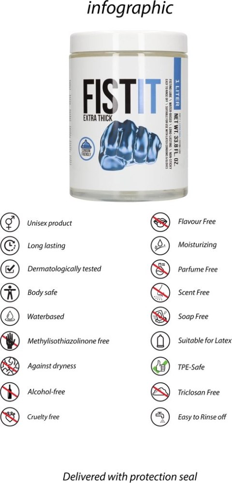 Fist It by Shots - Lubrykant ekstra gęsty 1000 ml Fist It by Shots - Lubrykant ekstra gęsty 1000 ml