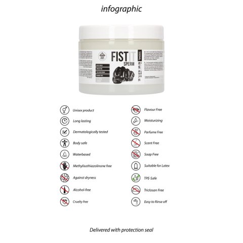 Fist It by Shots - Lubrykant - sztuczna sperma 500 ml Fist It by Shots - Lubrykant - sztuczna sperma 500 ml