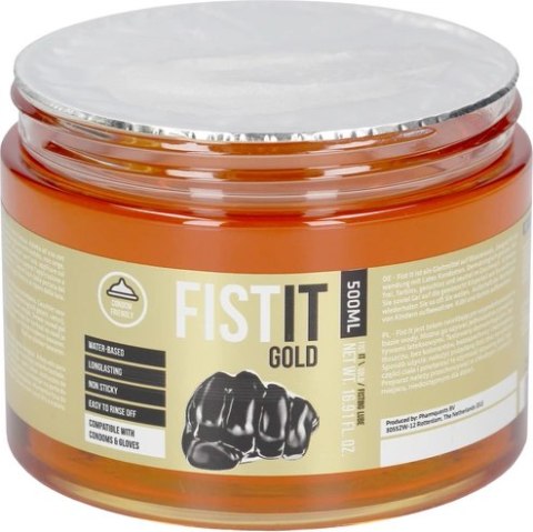 Fist It by Shots - Złoty lubrykant 500 ml Fist It by Shots - Złoty lubrykant 500 ml
