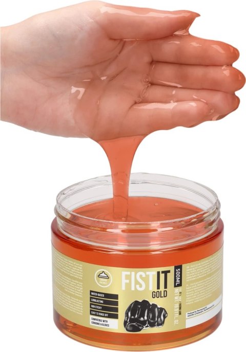 Fist It by Shots - Złoty lubrykant 500 ml Fist It by Shots - Złoty lubrykant 500 ml