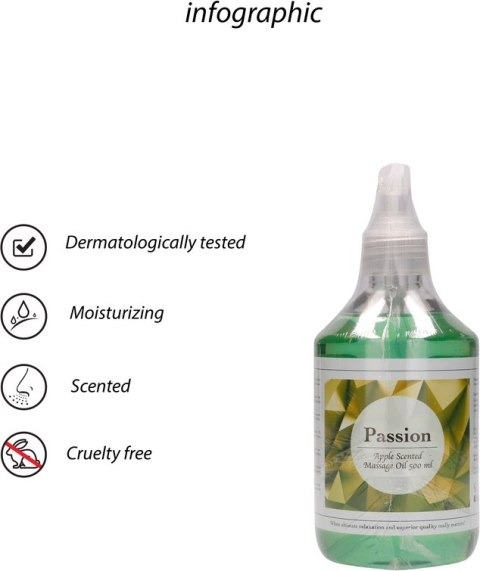 Olejek ziołowy do masażu 500 ml Pharmquests shots Olejek ziołowy do masażu 500 ml Pharmquests shots