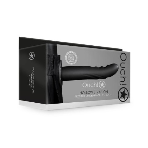 Ouch! - Dildo na pasku z wypustkami - 20 cm Ouch! - Dildo na pasku z wypustkami - 20 cm