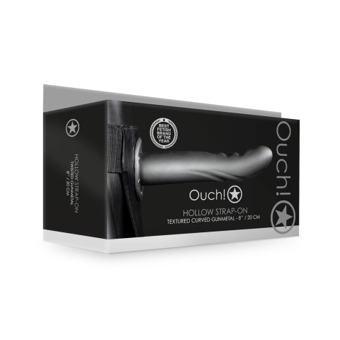 Ouch! - Dildo z delikatnymi wypustami 20 cm Ouch! - Dildo z delikatnymi wypustami 20 cm