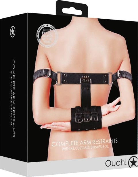 Ouch! - Kompletne podłokietniki - taśma BDSM Ouch! - Kompletne podłokietniki - taśma BDSM