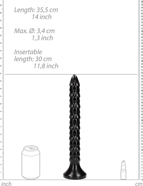 Ouch! - Łuskowaty wąż analny - 30 cm Ouch! - Łuskowaty wąż analny - 30 cm