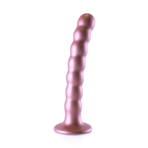 Ouch! - Silikonowe dildo G-Spot z koralikami - 16,5 cm Ouch! - Silikonowe dildo G-Spot z koralikami - 16,5 cm