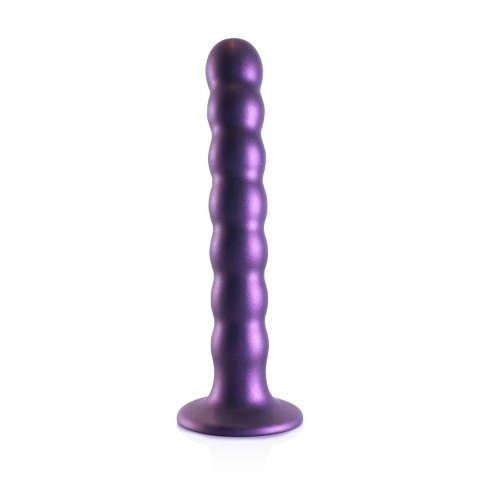 Ouch! - Silikonowe dildo G-Spot z koralikami - 16,5 cm Ouch! - Silikonowe dildo G-Spot z koralikami - 16,5 cm