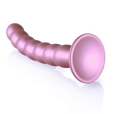 Ouch! - Silikonowe dildo G-Spot z koralikami - 20,5 cm Ouch! - Silikonowe dildo G-Spot z koralikami - 20,5 cm