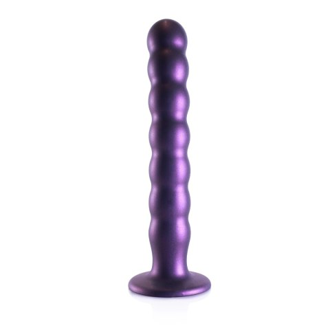Ouch! - Silikonowe dildo G-Spot z koralikami - 20,5 cm Ouch! - Silikonowe dildo G-Spot z koralikami - 20,5 cm