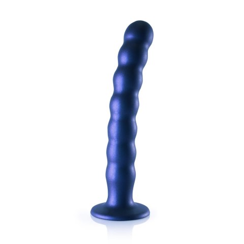 Ouch! - Silikonowe dildo G-Spot z koralikami - 20,5 cm Ouch! - Silikonowe dildo G-Spot z koralikami - 20,5 cm