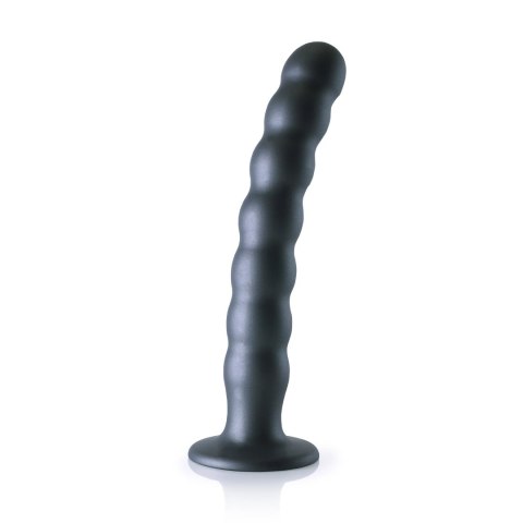 Ouch! - Silikonowe dildo G-Spot z koralikami - 20,5 cm Ouch! - Silikonowe dildo G-Spot z koralikami - 20,5 cm