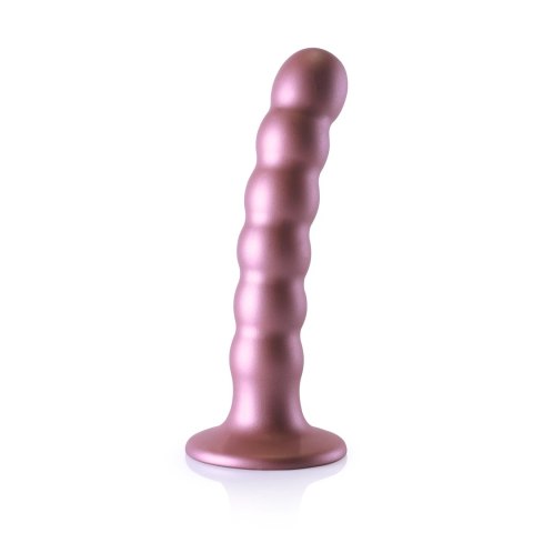 Ouch! - Silikonowe dildo z koralikami - 13 cm Ouch! - Silikonowe dildo z koralikami - 13 cm