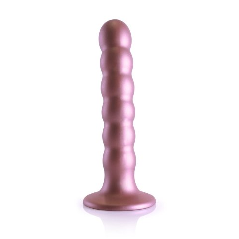 Ouch! - Silikonowe dildo z koralikami - 13 cm Ouch! - Silikonowe dildo z koralikami - 13 cm