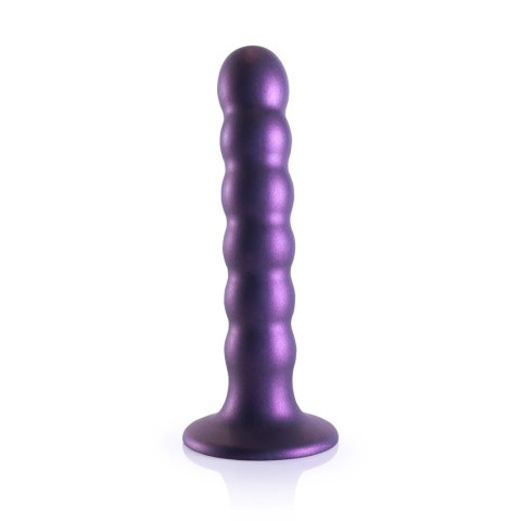 Ouch! - Silikonowe dildo z koralikami - 13 cm Ouch! - Silikonowe dildo z koralikami - 13 cm