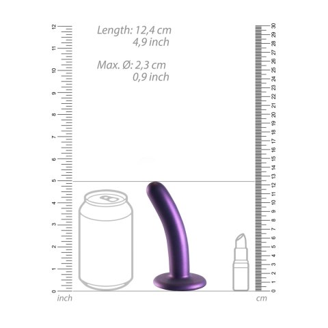 Ouch! - Wąskie silikonowe dildo z przyssawką 12 cm Ouch! - Wąskie silikonowe dildo z przyssawką 12 cm