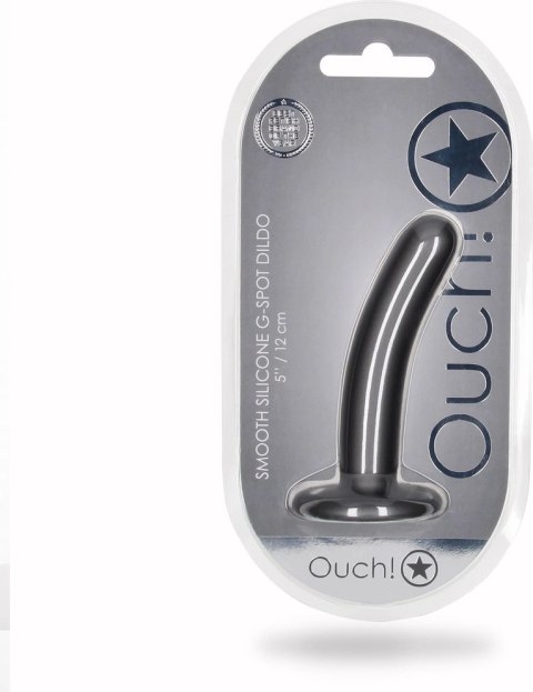 Ouch! - Wąskie silikonowe dildo z przyssawką 12 cm Ouch! - Wąskie silikonowe dildo z przyssawką 12 cm