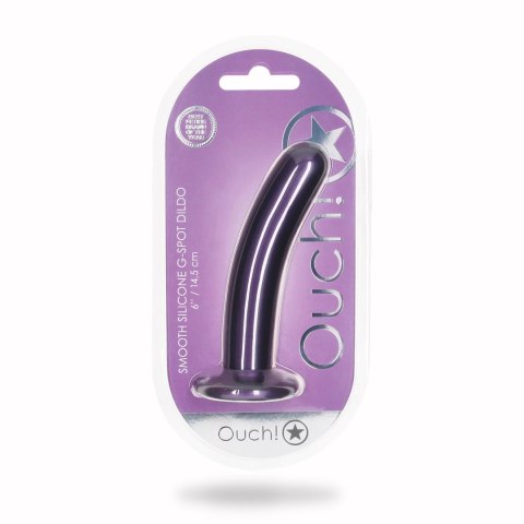 Ouch! - Wąskie silikonowe dildo z przyssawką 14,5 cm Ouch! - Wąskie silikonowe dildo z przyssawką 14,5 cm
