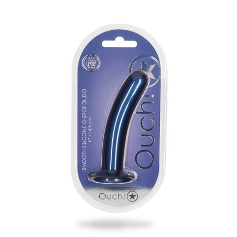 Ouch! - Wąskie silikonowe dildo z przyssawką 14,5 cm Ouch! - Wąskie silikonowe dildo z przyssawką 14,5 cm