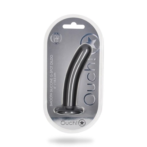 Ouch! - Wąskie silikonowe dildo z przyssawką 14,5 cm Ouch! - Wąskie silikonowe dildo z przyssawką 14,5 cm