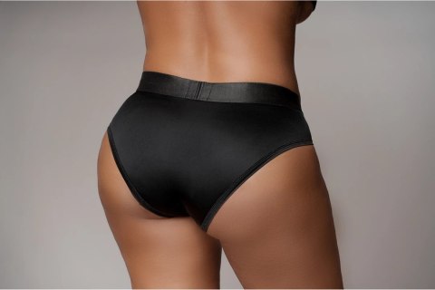 Ouch! - Wibrujące majtki z wysokim stanem - XL/XXL Ouch! - Wibrujące majtki z wysokim stanem - XL/XXL