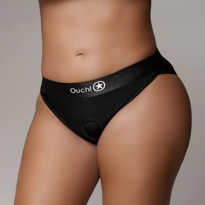 Ouch! - Wibrujący pasek na biodra - XL/XXL Ouch! - Wibrujący pasek na biodra - XL/XXL