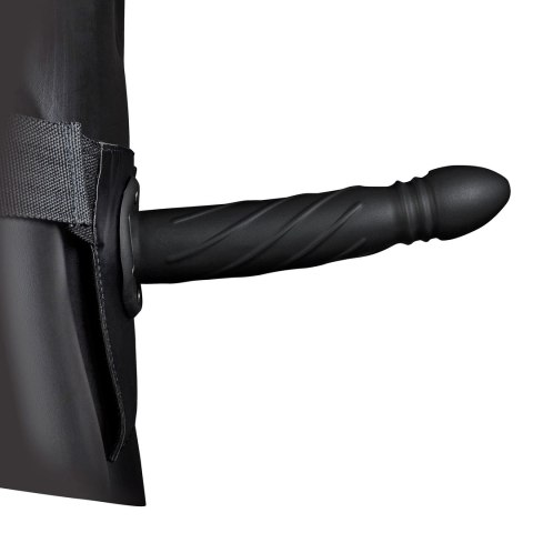 Ouch! - Zakręcone wypustki - Dildo na pasku - 20 cm Ouch! - Zakręcone wypustki - Dildo na pasku - 20 cm