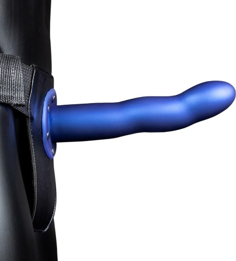 Ouch! - Zakrzywione, wydrążone dildo na pasku - 20 cm Ouch! - Zakrzywione, wydrążone dildo na pasku - 20 cm