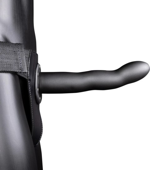 Ouch! - Zakrzywione, wydrążone dildo na pasku - 20 cm Ouch! - Zakrzywione, wydrążone dildo na pasku - 20 cm
