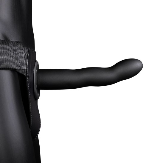 Ouch! - Zakrzywione, wydrążone dildo na pasku - 20 cm Ouch! - Zakrzywione, wydrążone dildo na pasku - 20 cm