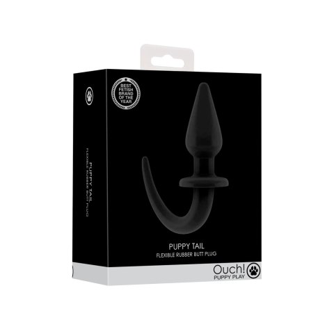 Ouch! - Elastyczny gumowy korek analny Ouch! - Elastyczny gumowy korek analny