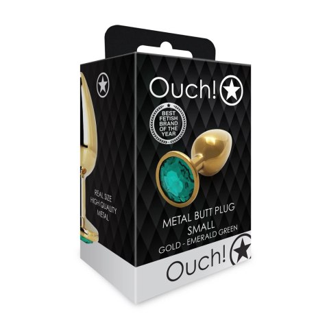 Ouch! - Metalowy korek analny - Okragły - Mały Ouch! - Metalowy korek analny - Okragły - Mały