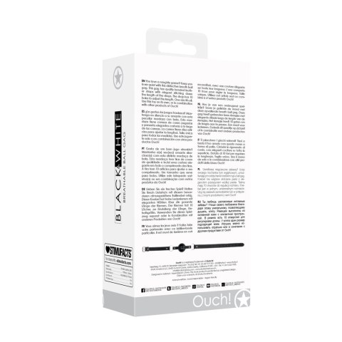 Ouch! - Silikonowy knebel zatykający usta Ouch! - Silikonowy knebel zatykający usta