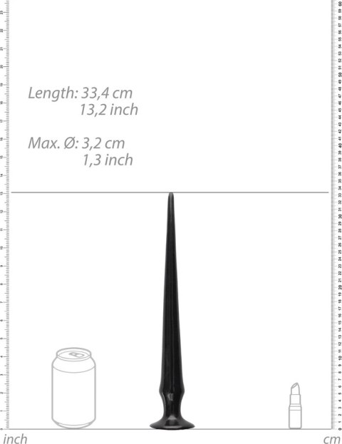 Ouch! - Teksturowane wężowe dildo 34 cm Ouch! - Teksturowane wężowe dildo 34 cm