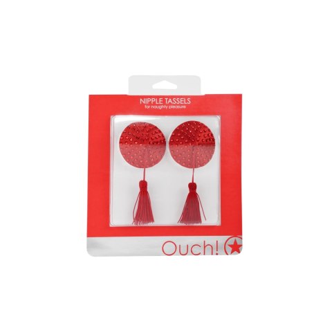 Ouch! - Frędzle na sutki o okrągłym kształcie Ouch! - Frędzle na sutki o okrągłym kształcie