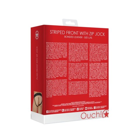 Ouch! - Majtki z zamkiem błyskawicznym - S/M Ouch! - Majtki z zamkiem błyskawicznym - S/M