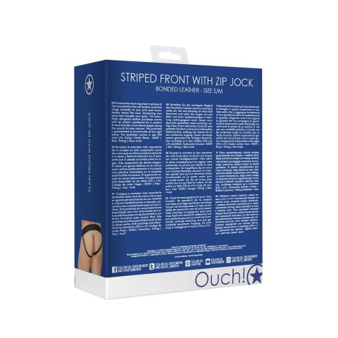 Ouch! - Majtki z zamkiem błyskawicznym - S/M Ouch! - Majtki z zamkiem błyskawicznym - S/M