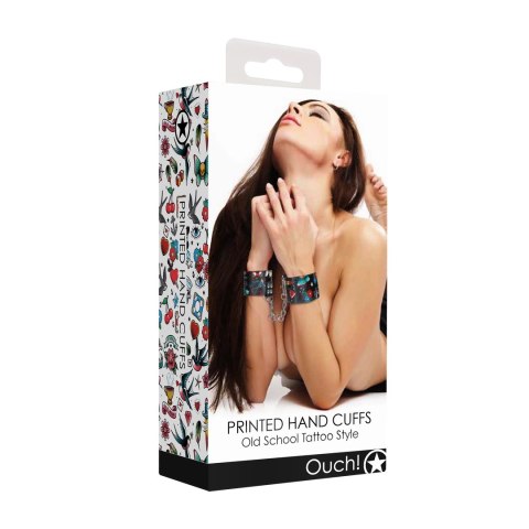 Ouch! - Mankiety na kostkę z nadrukiem Ouch! - Mankiety na kostkę z nadrukiem