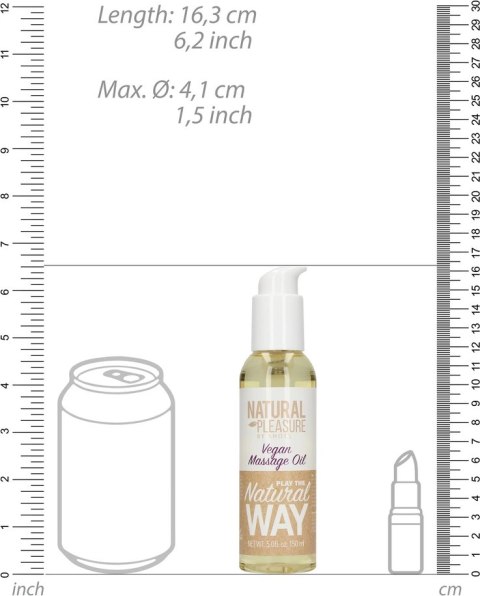 Wegański olejek do masażu - 5 fl oz / 150 ml Wegański olejek do masażu - 5 fl oz / 150 ml