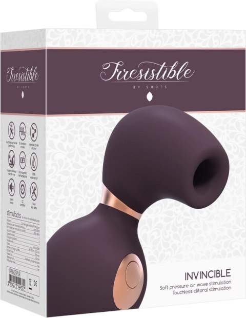 Irresistible by Shots - Pulsujący wibrator Invincible Irresistible by Shots - Pulsujący wibrator Invincible