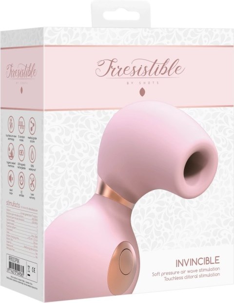 Irresistible by Shots - Pulsujący wibrator Invincible Irresistible by Shots - Pulsujący wibrator Invincible