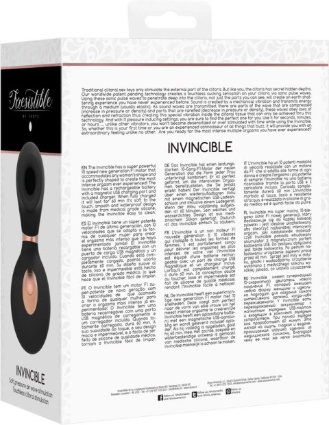 Irresistible by Shots - Pulsujący wibrator Invincible Irresistible by Shots - Pulsujący wibrator Invincible