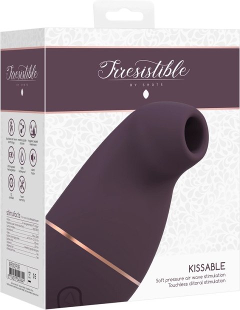 Irresistible by Shots - Ssący wibrator z ładowarką Irresistible by Shots - Ssący wibrator z ładowarką