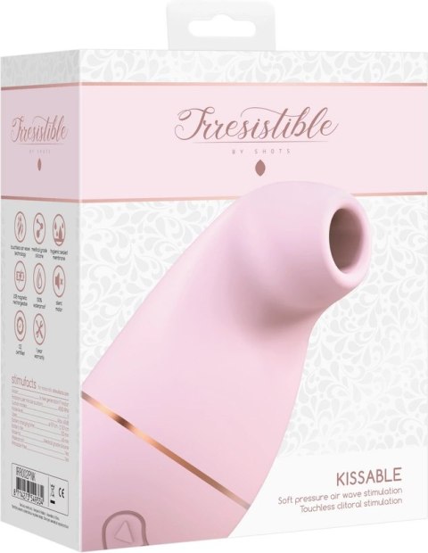 Irresistible by Shots - Ssący wibrator z ładowarką Irresistible by Shots - Ssący wibrator z ładowarką