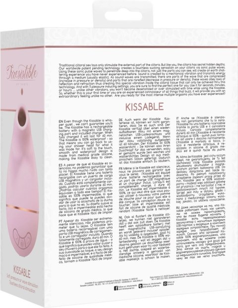 Irresistible by Shots - Ssący wibrator z ładowarką Irresistible by Shots - Ssący wibrator z ładowarką